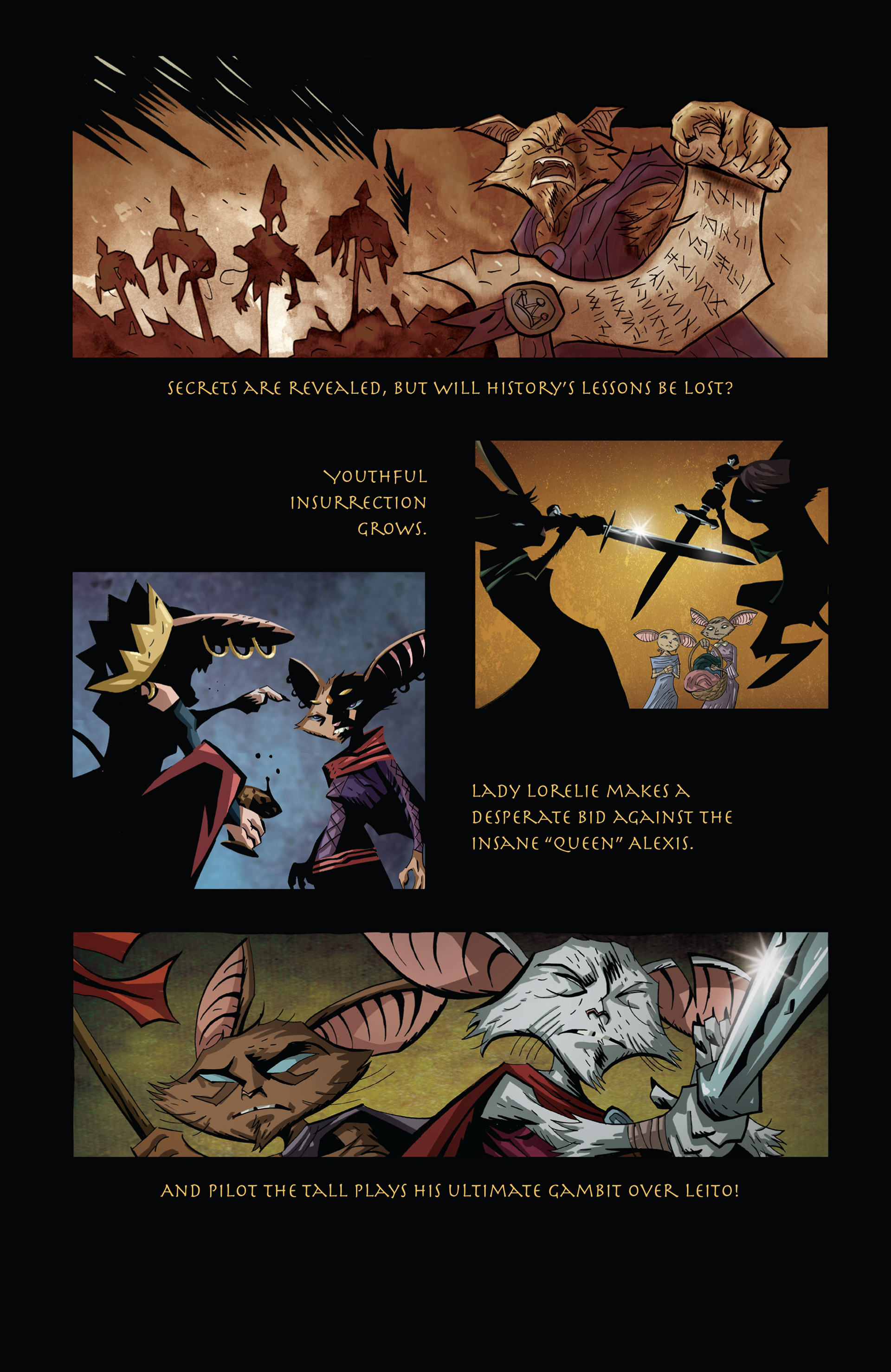 The Mice Templar Volume 4: Legend issue 6 - Page 35