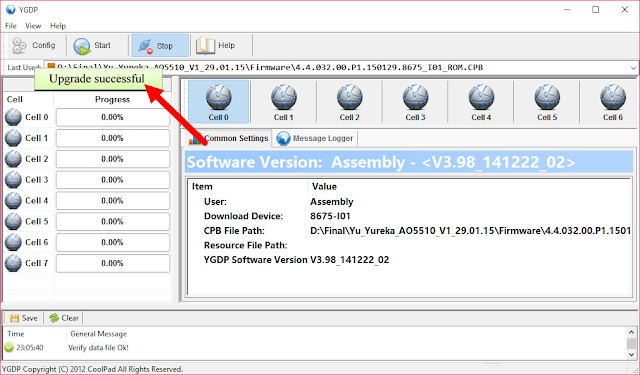 YGDP Upgrade Successful Notification YGDP Upgrade Successful Notification