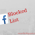 How to view those I blocked on Facebook