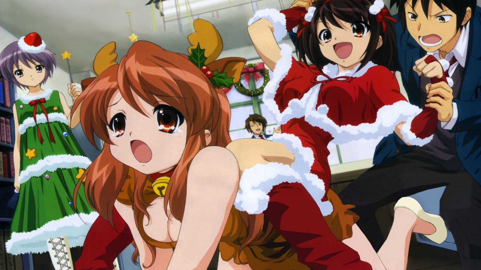 imagenes de anime de navidad