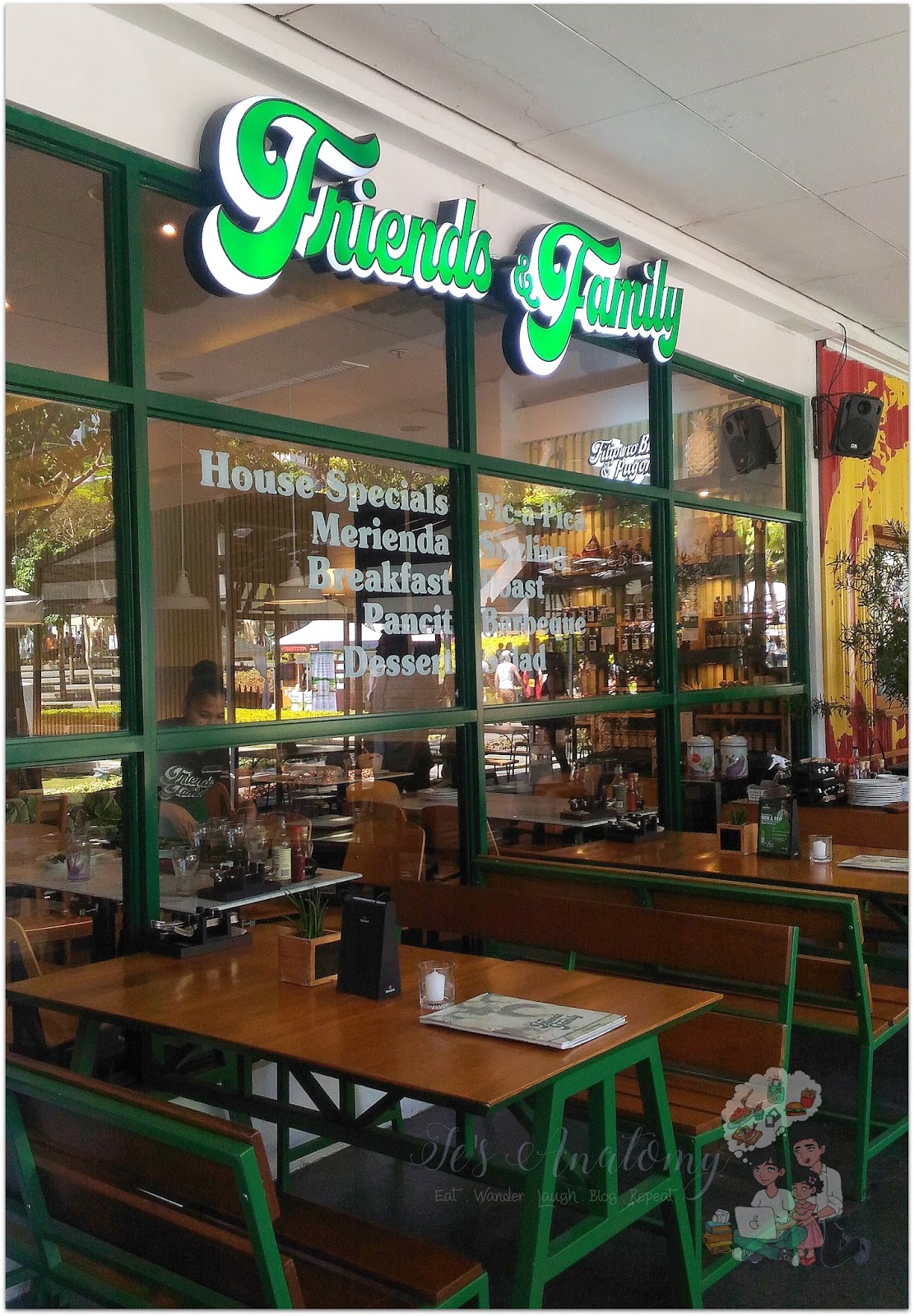 Restaurant Review Friends & Family at Bonifacio High Street jE's AnAtOmY