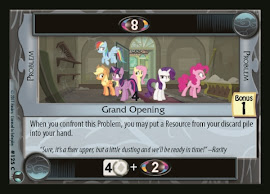 My Little Pony Grand Opening Defenders of Equestria CCG Card