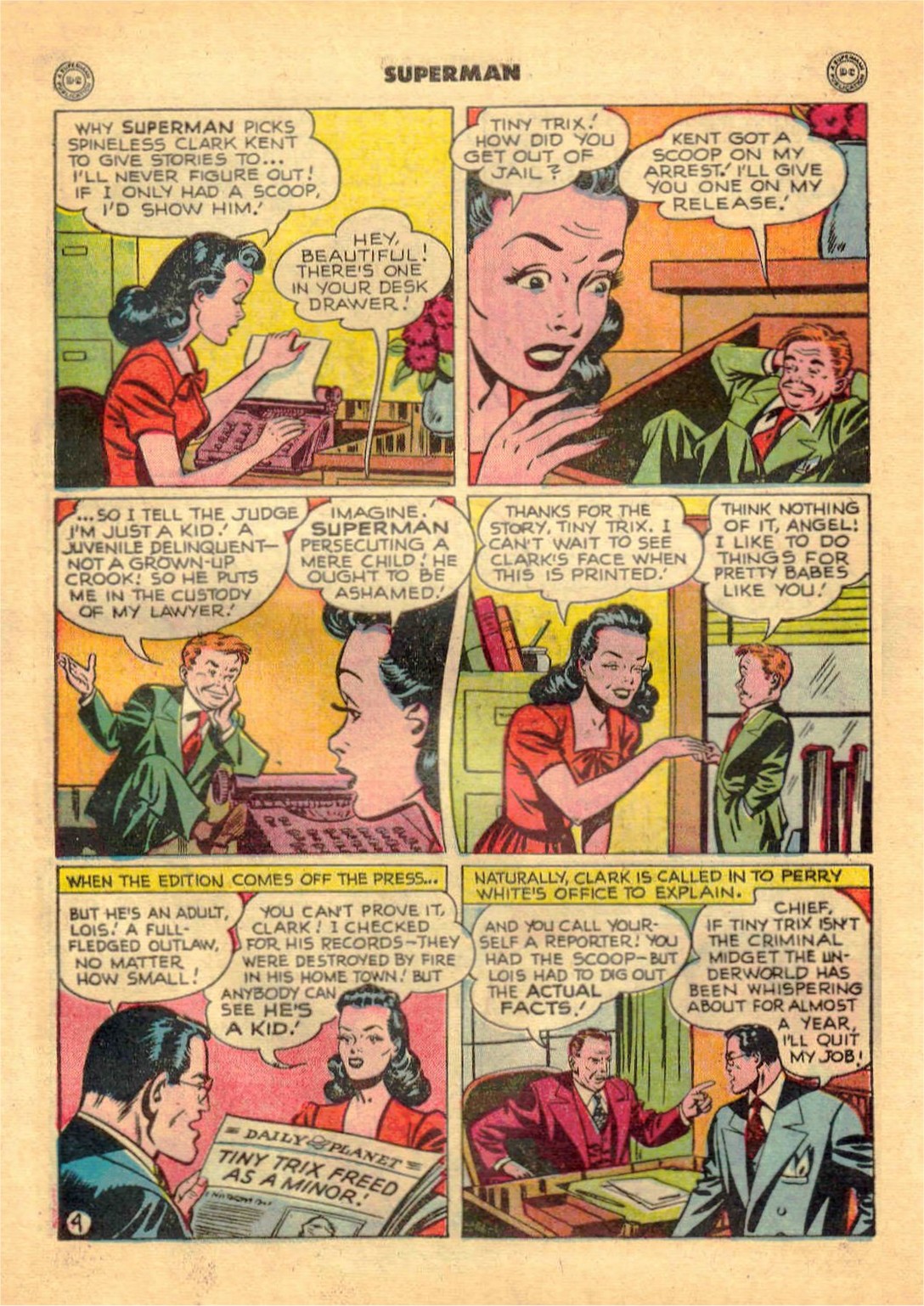 Read online Superman (1939) comic -  Issue #58 - 6