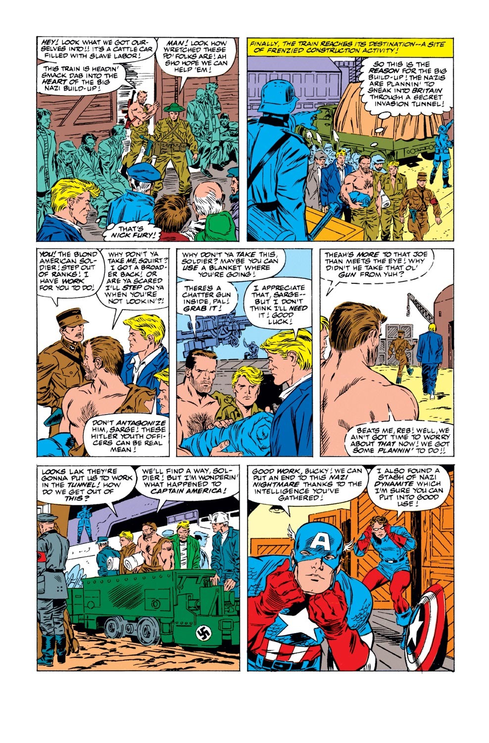 Captain America (1968) Issue #383 #316 - English 33