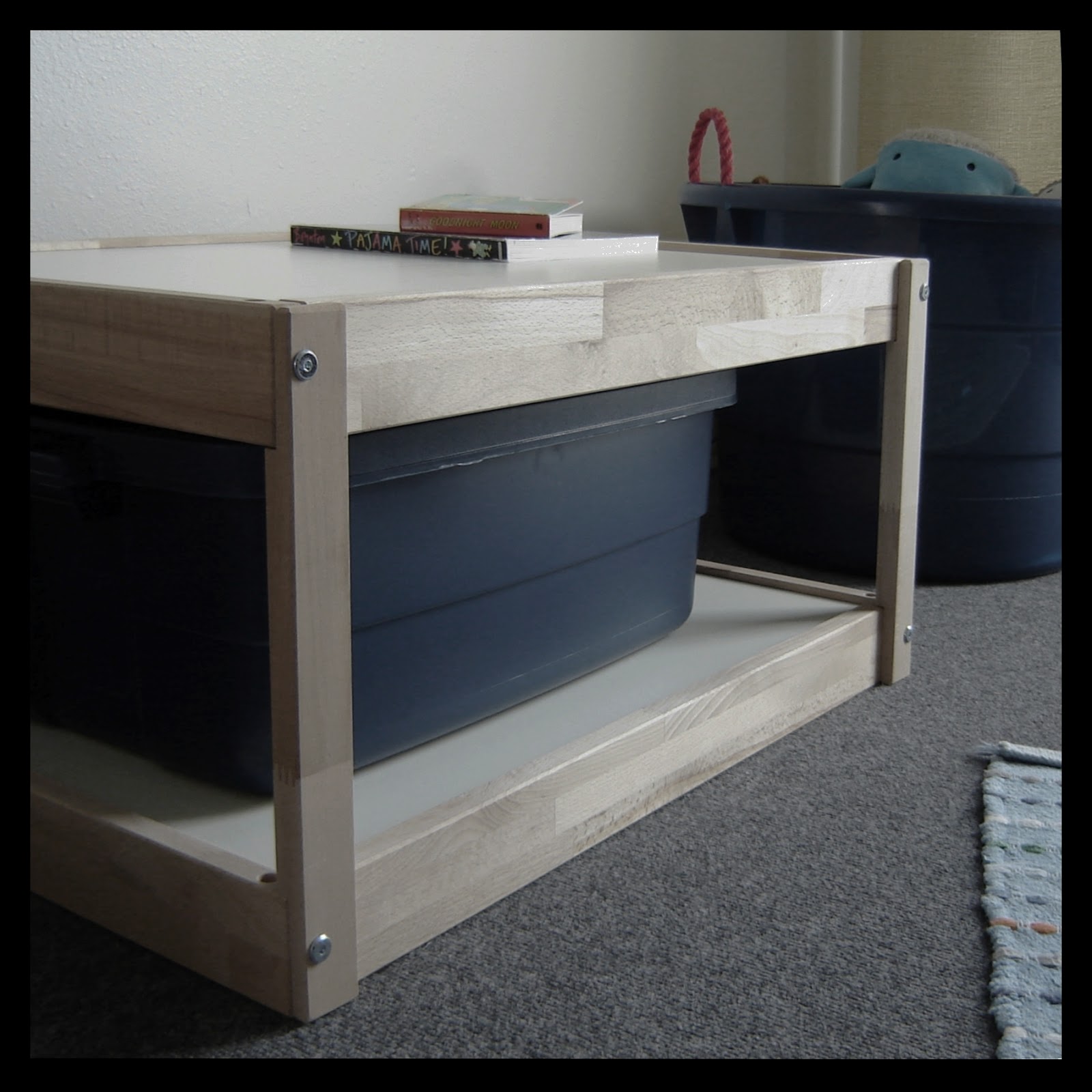 Manic Maker IKEA Changing Table Hack Redux