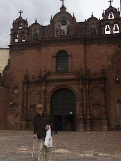 La catedral desde la Plaza de Armas, en Cusco.