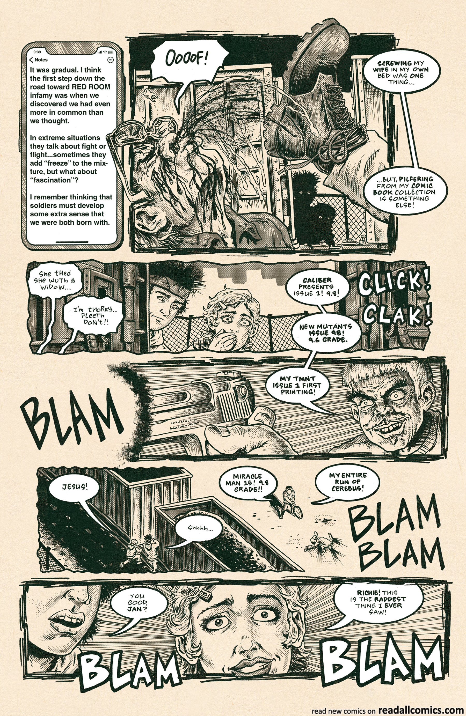 Red Room: Trigger Warnings chapter 2 page 6