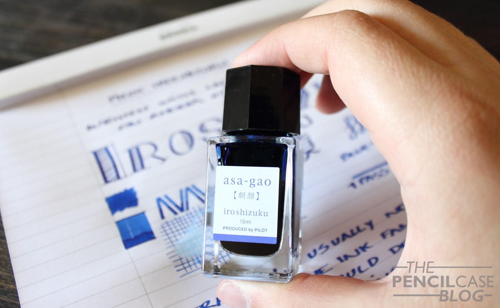 INKTASTIC PILOT IROSHIZUKU ASAGAO INK REVIEW The Pencilcase Blog