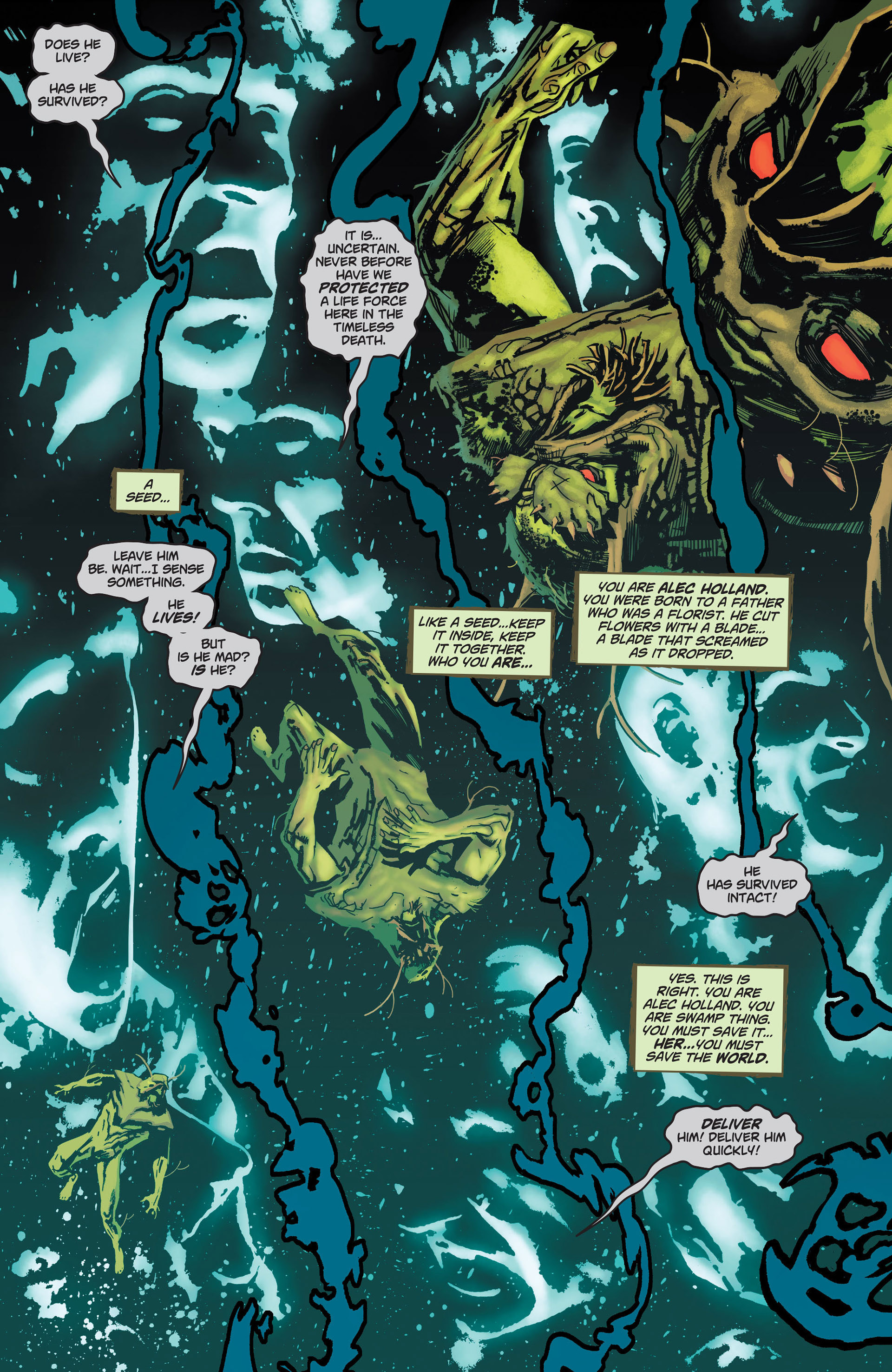 Read online Swamp Thing (2011) comic -  Issue #18 - 2