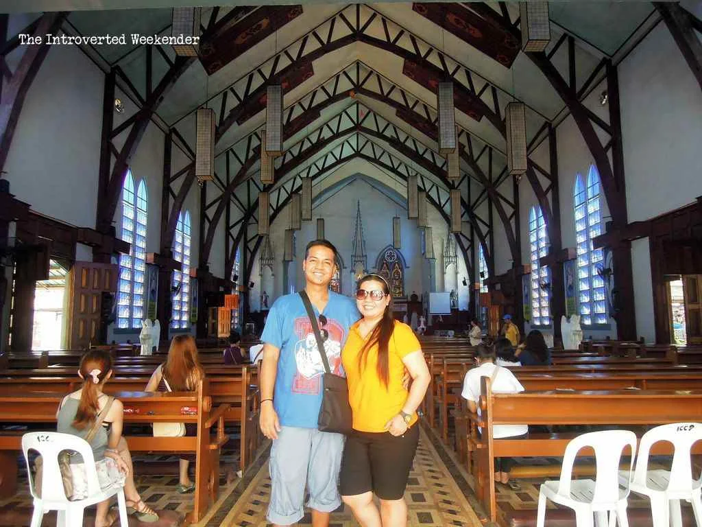 inside the Immaculate Conception Cathedral