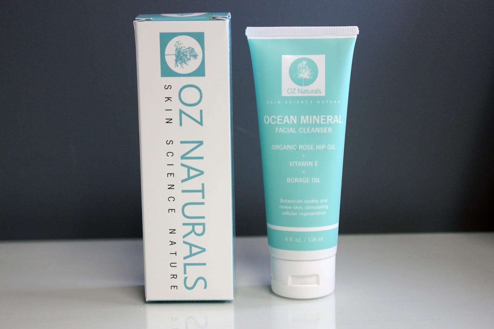 Glazed Over Beauty Oz Naturals Ocean Mineral Facial Cleanser