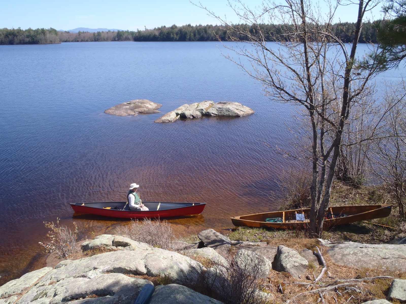 FLOODWOOD PONDS & FISH CREEK canoeing, hiking and camping