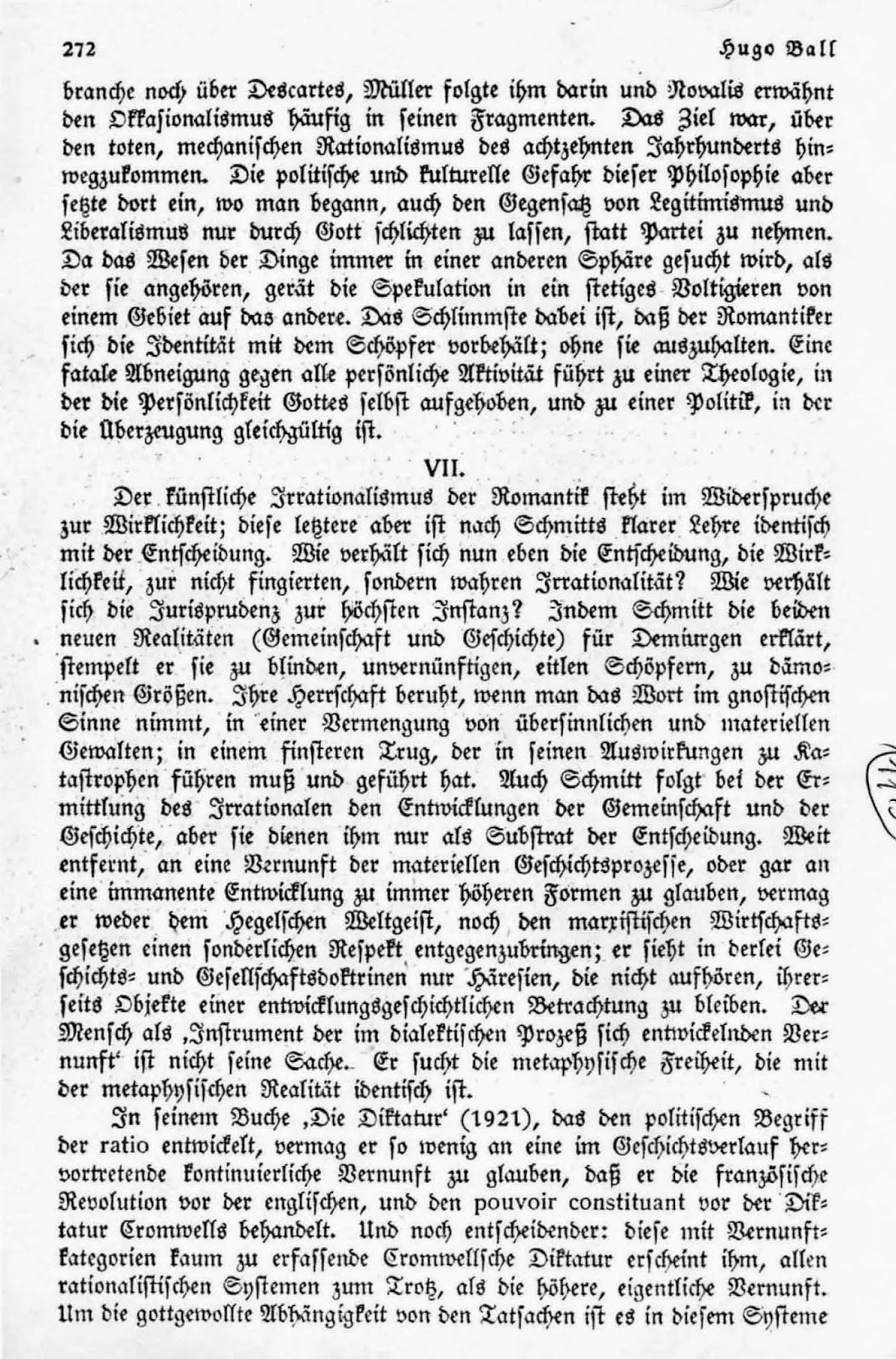 Carl Schmitt Studien Lt110 Hugo Ball 1886 1927 Carl