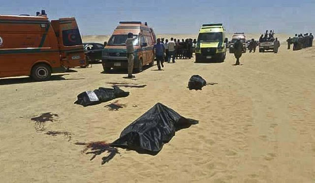 At least 25 Coptic Christian killed and 26 injured in Egypt