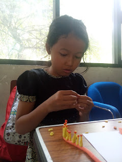 Paktik Membuat Karya Seni 3 Dimensi, Kelas 3B SD Labschool