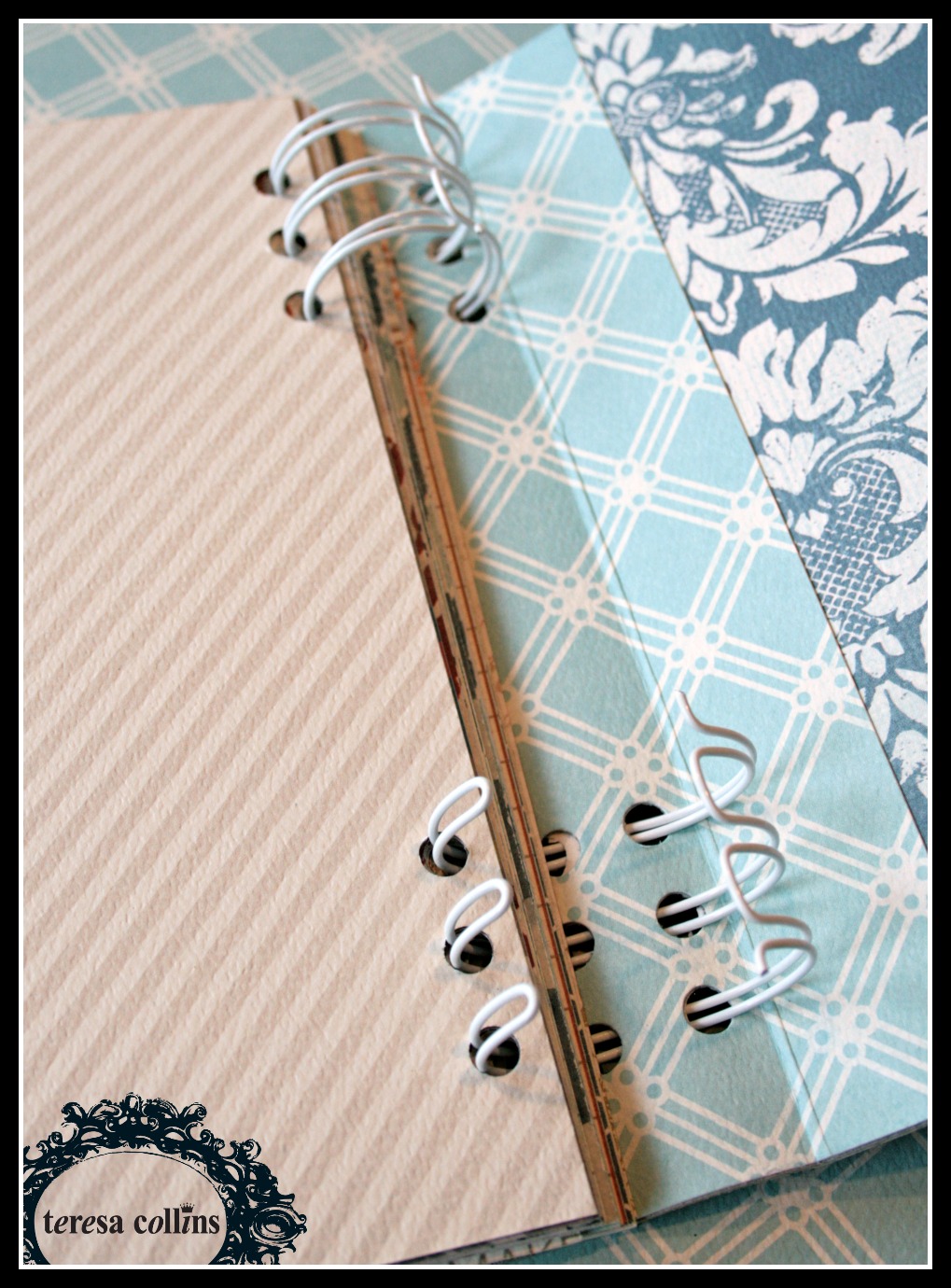 CHerInspirations: Mini Book Binding Tutorial using the new Teresa ...