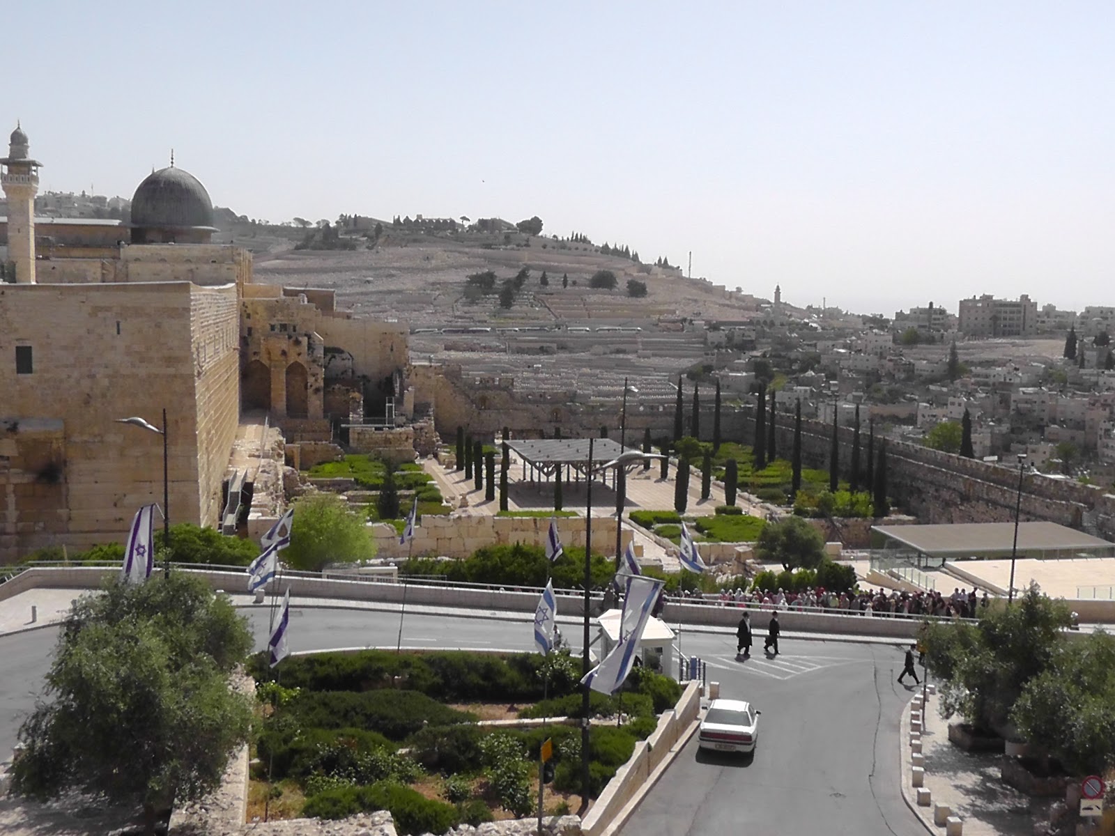 Mount Zion 2012 The Temple Mount, the Dome of the Rock, the site of Solomon's Temple