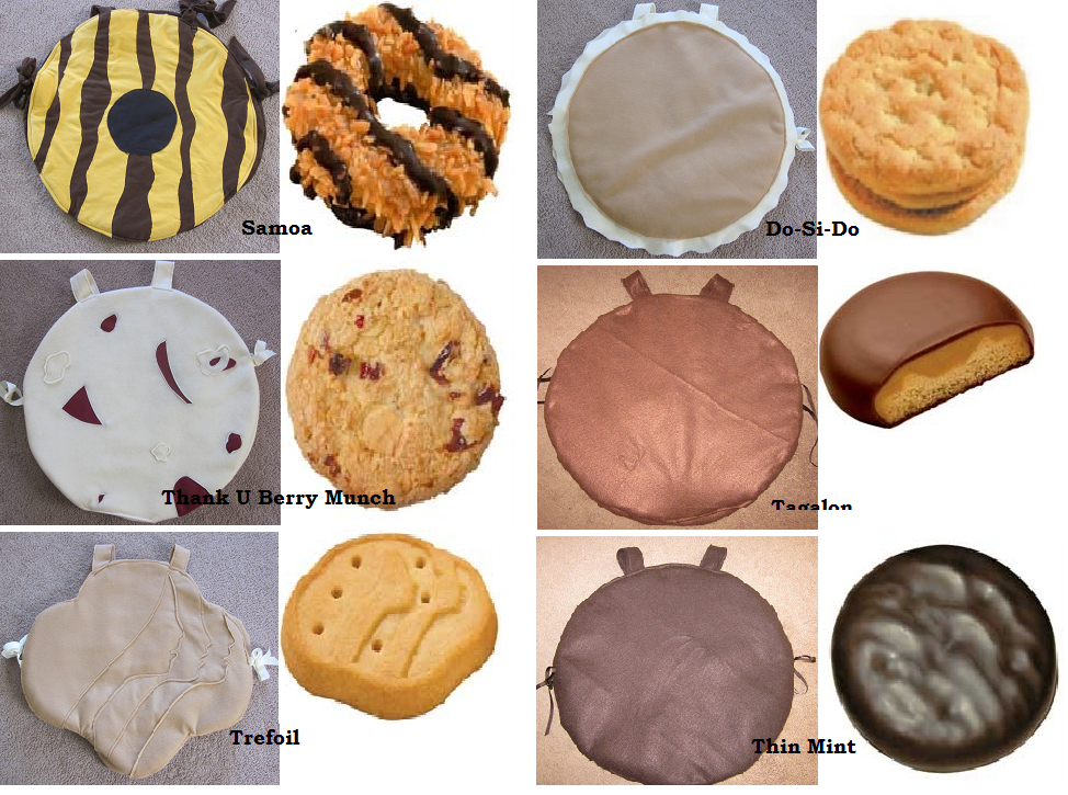 Project Bon Bon Girl Scout Cookie Costumes