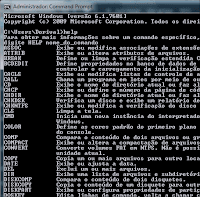 Comandos do Prompt de Comando (CMD)