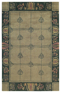 stickley monterey miststickley area rugs ru 1390 craftsman four vintage ancient soft color flower light red