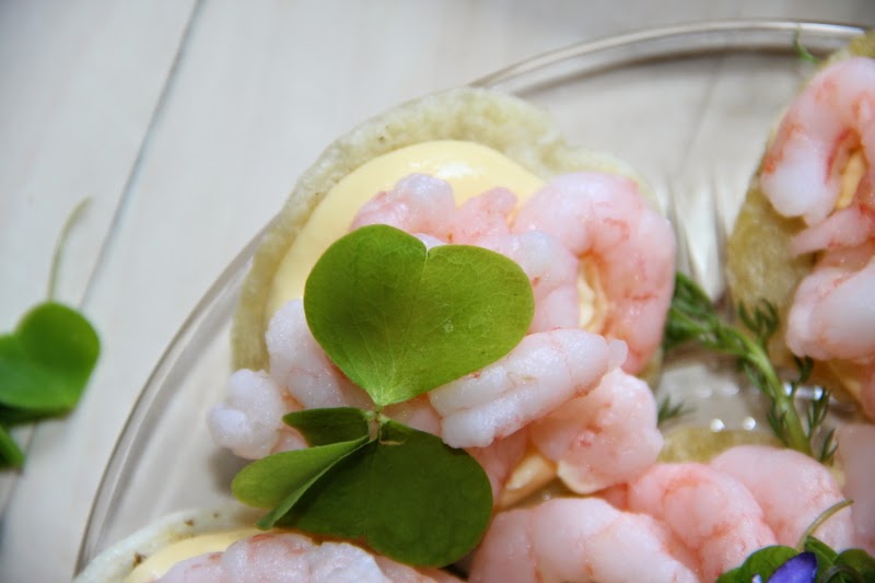 Godt og Sunt: Reketapas eller Reker og Blinis