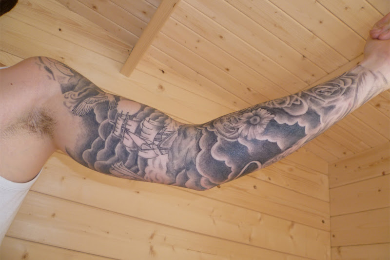 cloud sleeve tattoo designs cloud sleeve tattoo cloud sleeve tattoo title=