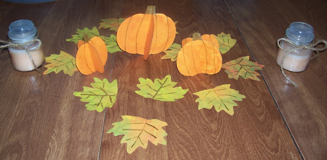 Paper Leaves For Autumn
