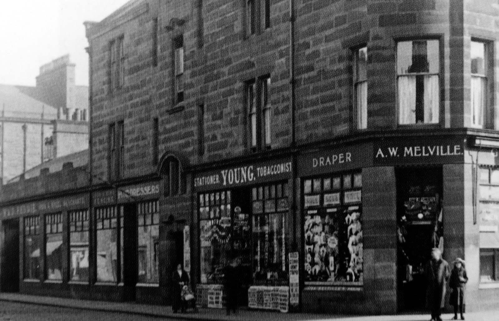 Tour Scotland Old Photographs Shops Perth Perthshire Scotland