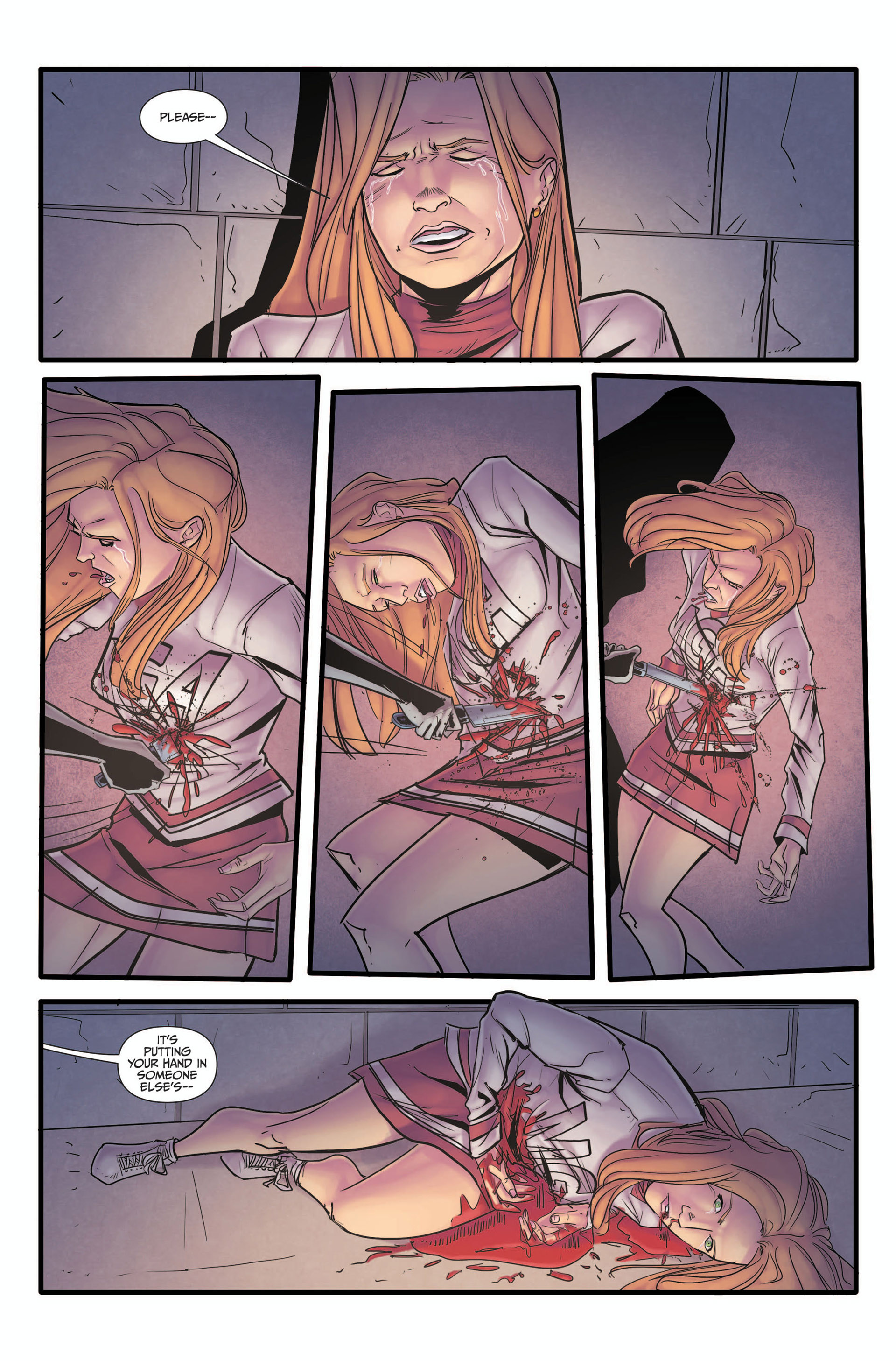 Read online Morning Glories comic -  Issue #7 - 25