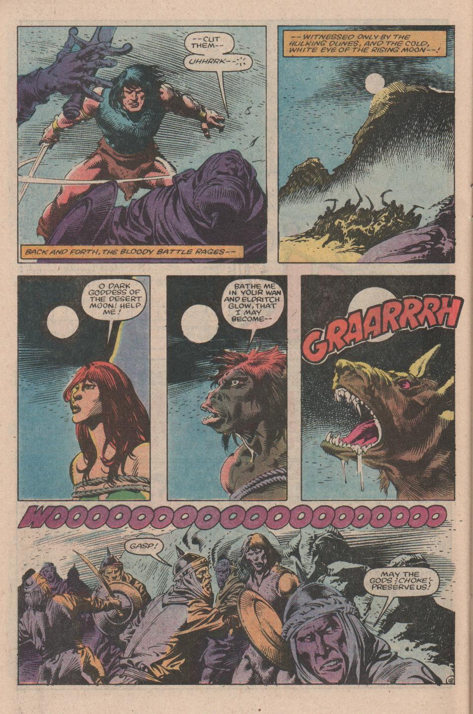 Read online Conan the Barbarian (1970) comic -  Issue #158 - 19