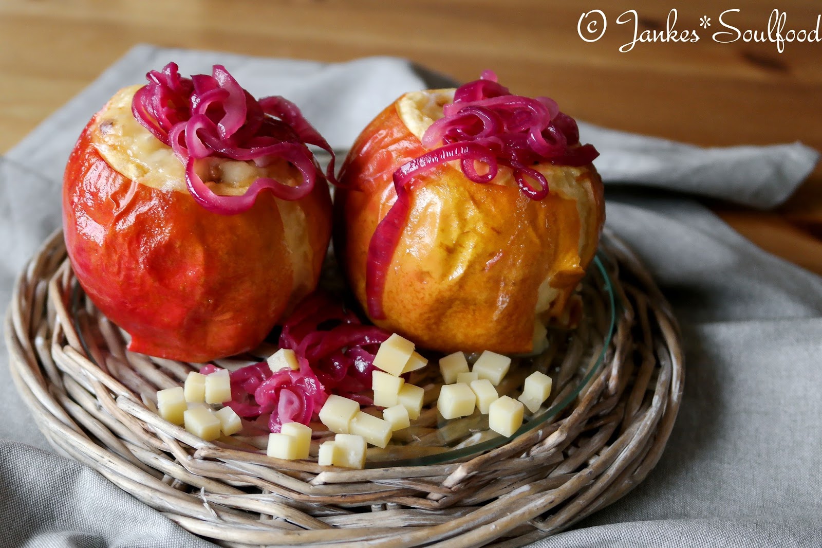 Herzhafter Bratapfel von Jankes Soulfood