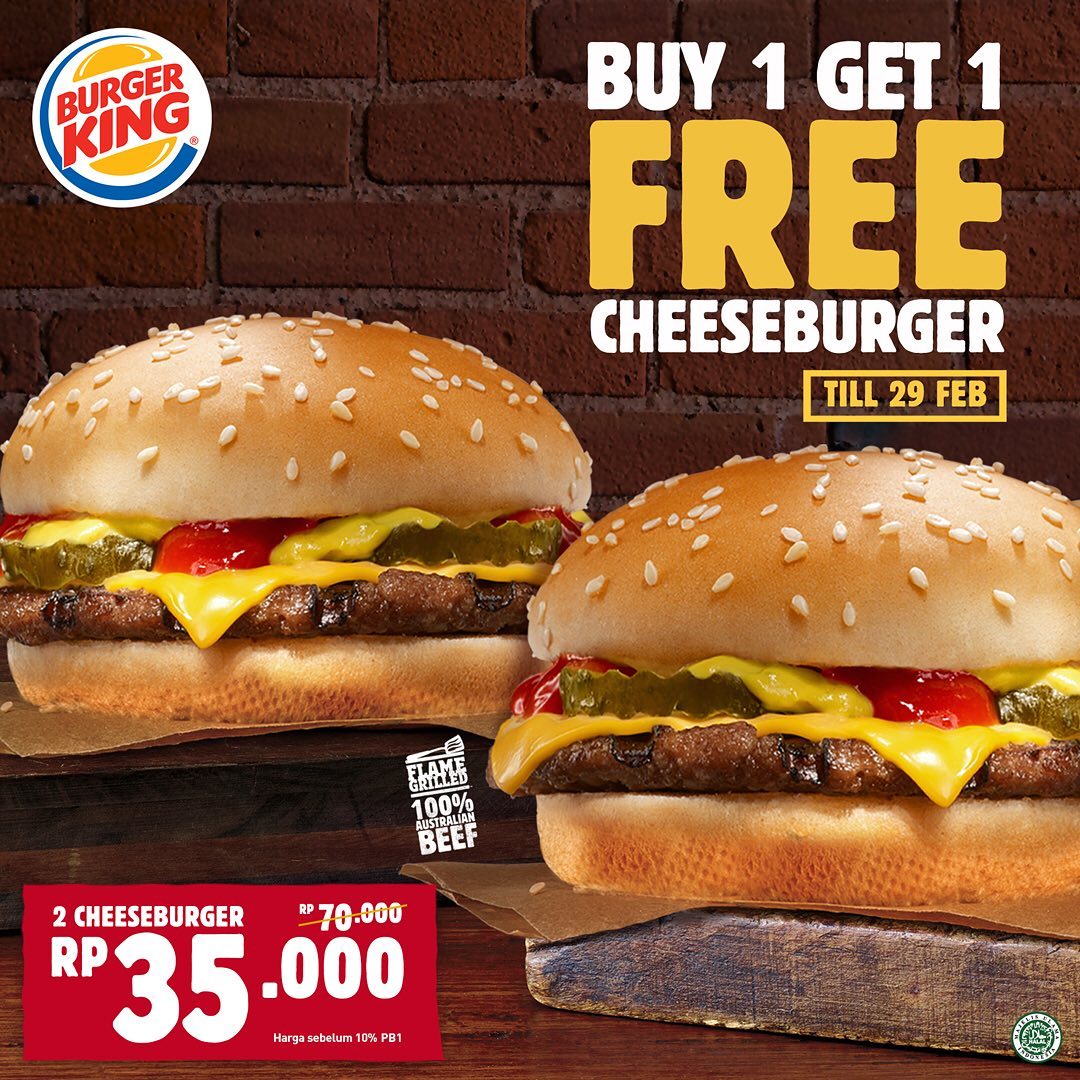 Promo Burger King Terbaru