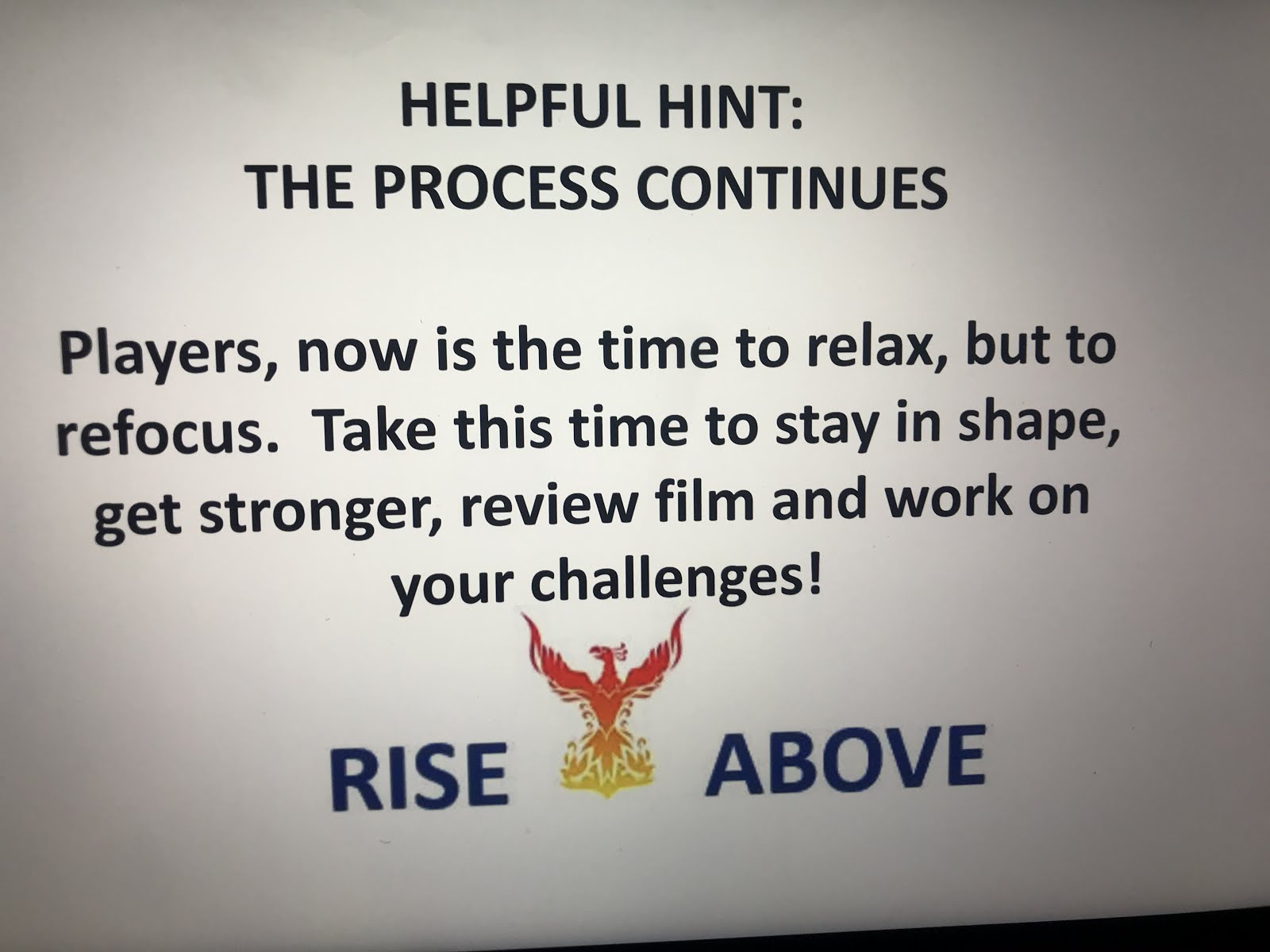 Alphonso Jefferson, Jr. The Process Continues