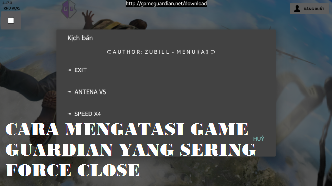 Cara Mengatasi Game Guardian Sering Force Close Indodominic