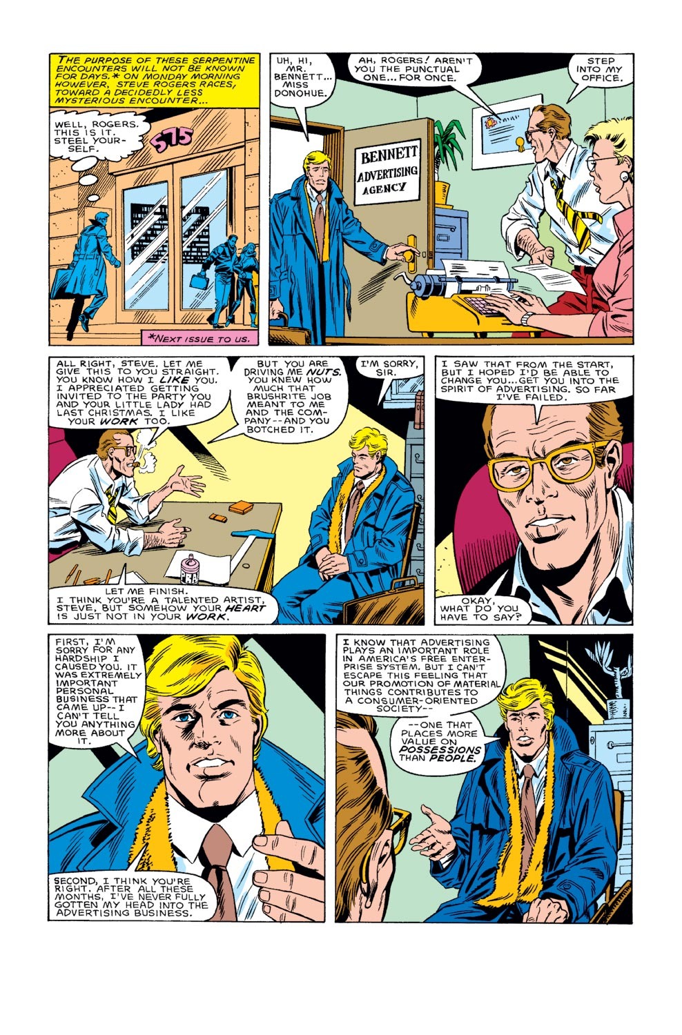 Read online Captain America (1968) comic -  Issue #309 - 12