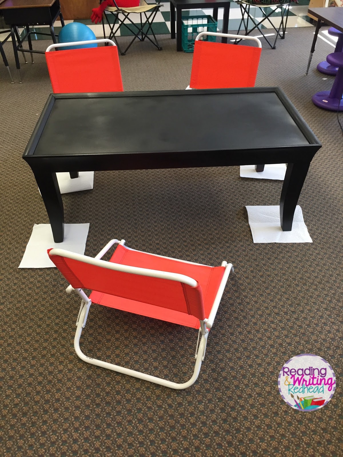 Reading and Writing Redhead 15 Flexible Seating Options
