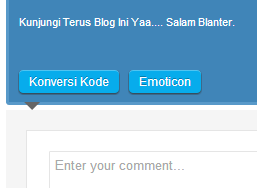 Memasang Tombol Konversi Emoticon di Form Threaded Comments