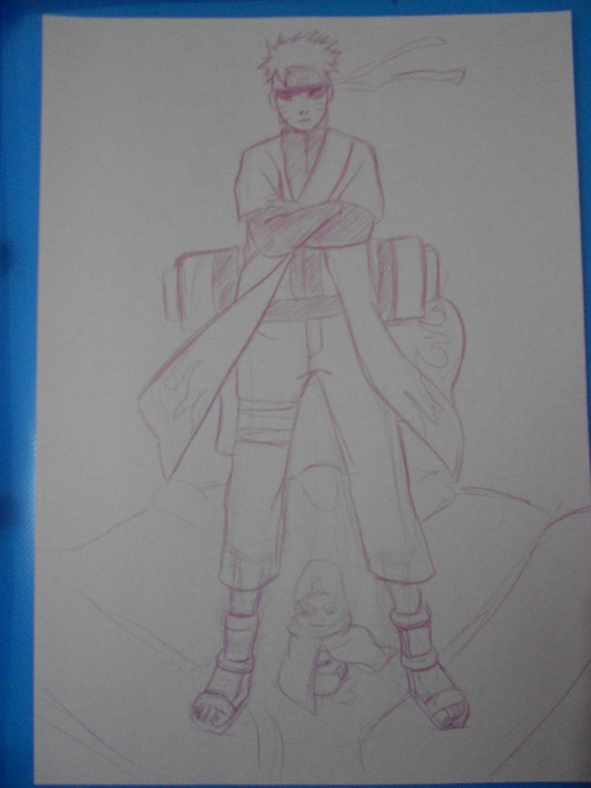 Rascunhos de Desenhos: Naruto Rascunhos