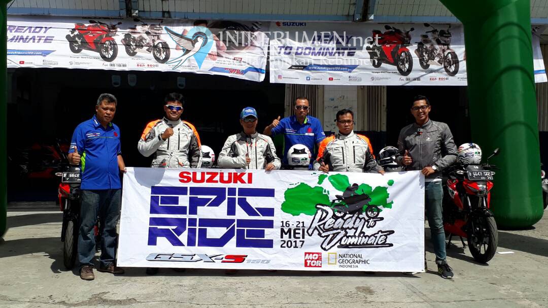 Lima Rider Eksplore Lombok-Sumbawa Gunakan Suzuki GSX-S150