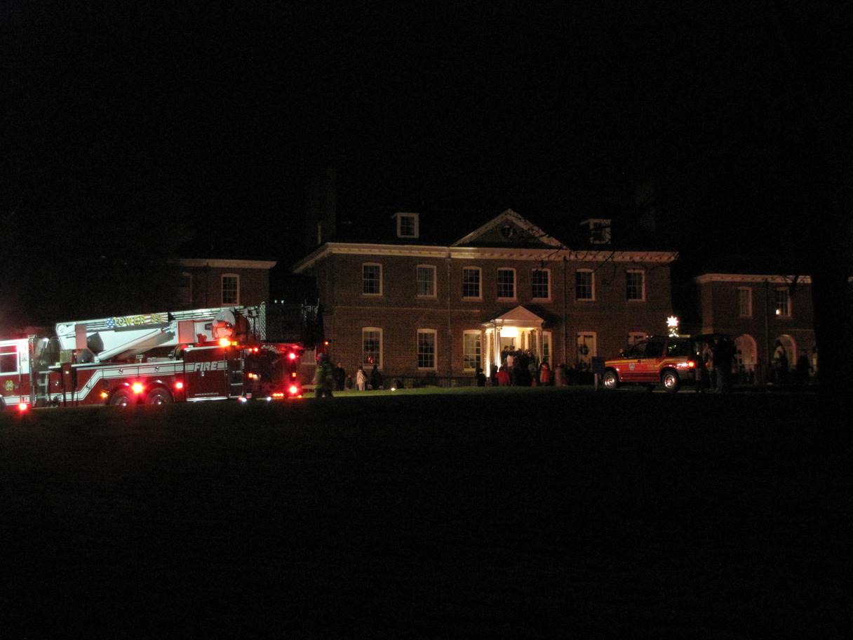 Bowie Living Christmas Tree Lighting at Belair Mansion