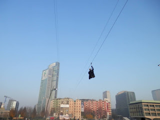 ZipLine Milano volo tra i grattacieli