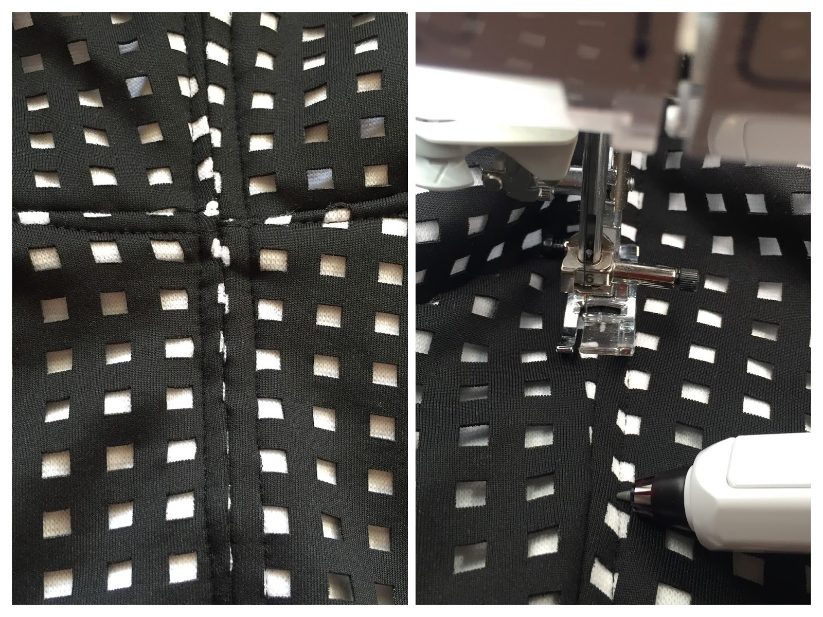 Julie Harris Creations how to install a central zipper