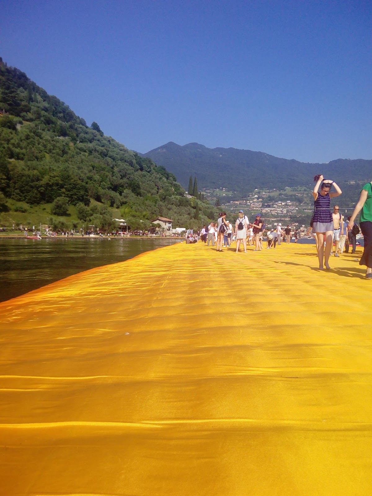 Italy Floating Piers, Iseo Lake, Montisola WHERE TO STAY