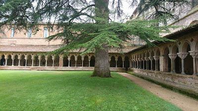 Eglise abbatiale de Moissac : le cloître