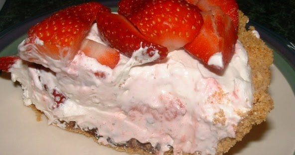 Strawberries And Cream Pie Cooking For You 