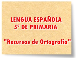 Juegos actividades interactivas y recursos digitales y escritos de Gramática Lengua Española de 5º de Primaria