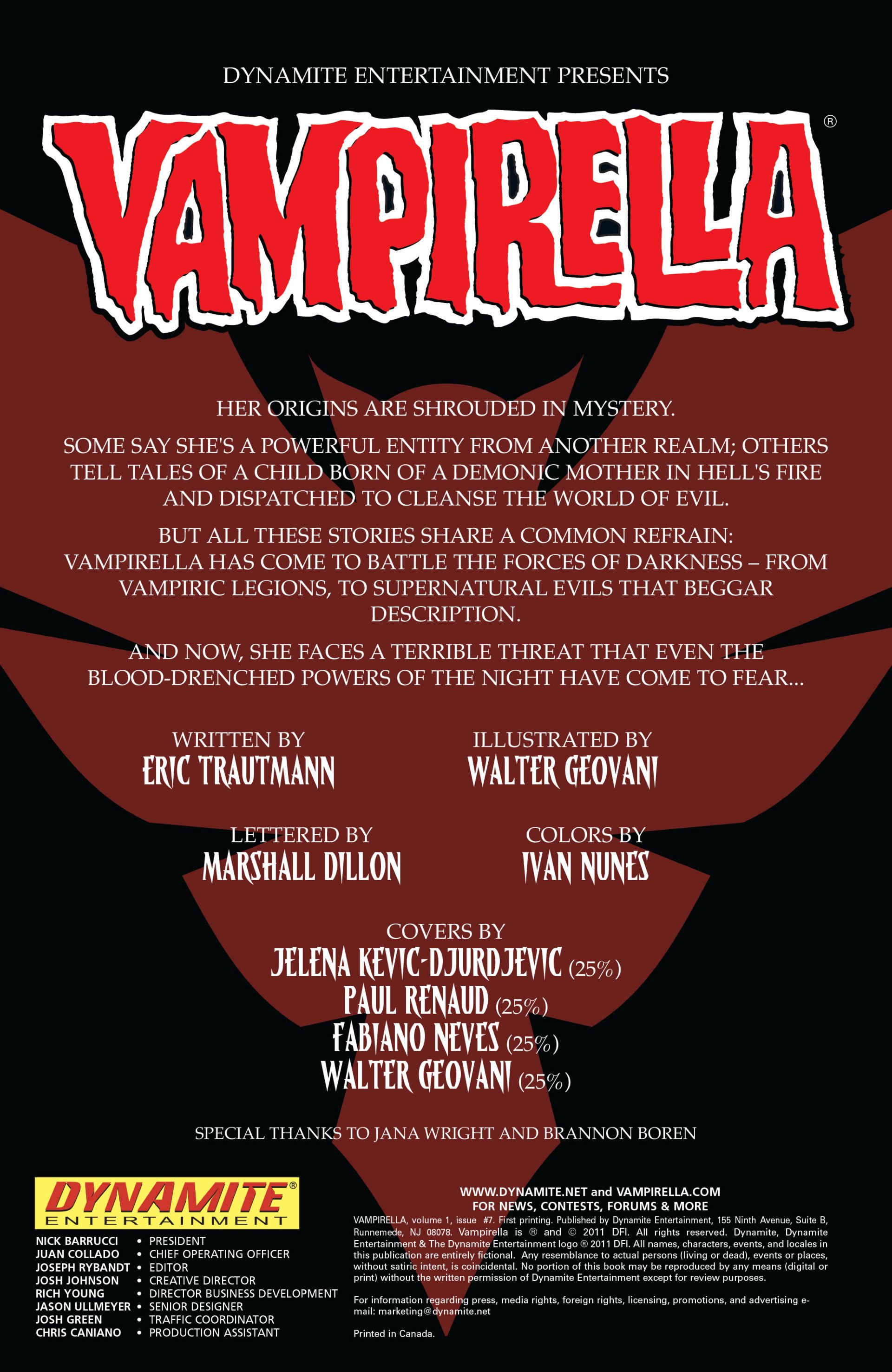 Read online Vampirella (2010) comic -  Issue #7 - 5
