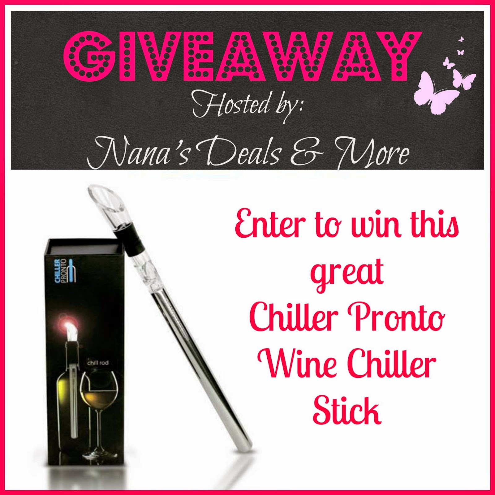 Gypsy Soul Life Chiller Pronto Wine Chiller Stick Review + GIVEAWAY
