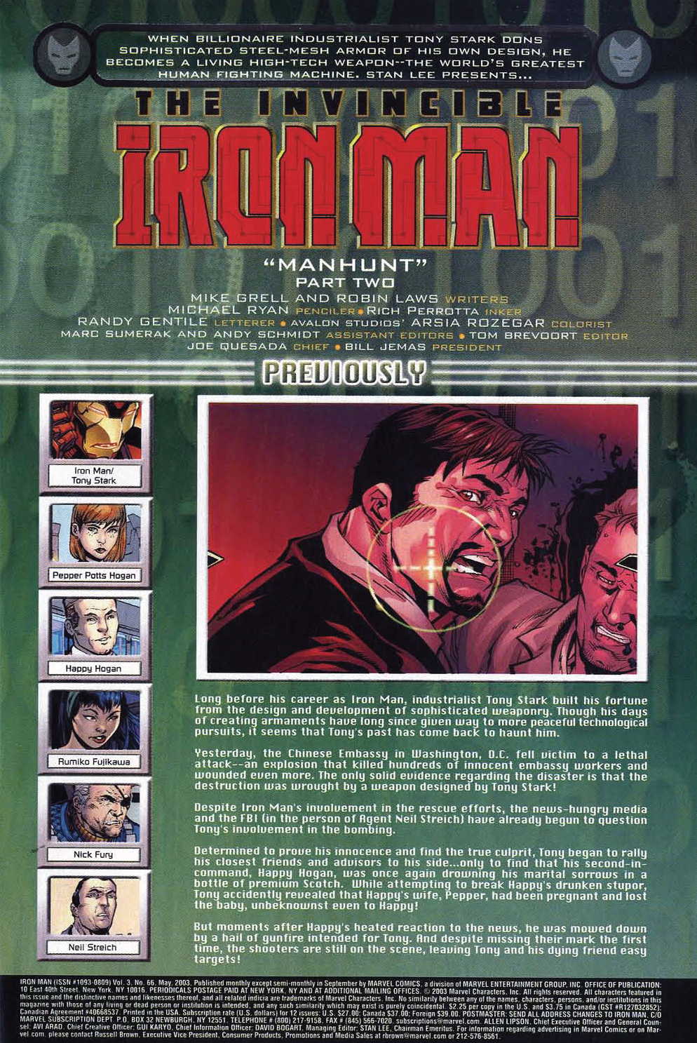 Read online Iron Man (1998) comic -  Issue #66 - 3