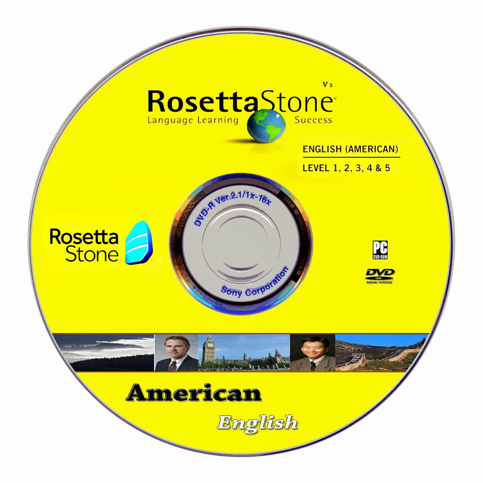 Rosetta stone v3.2 english american level 3